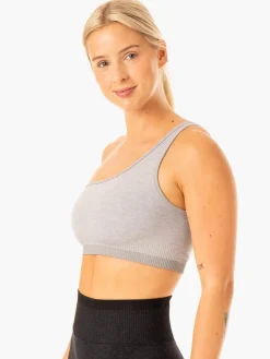 Excel Seamless One Shoulder Sports Bra