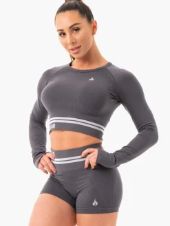 Freestyle Seamless Long Sleeve Crop