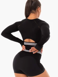 Freestyle Seamless Long Sleeve Crop