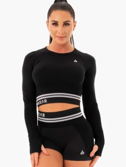 Freestyle Seamless Long Sleeve Crop
