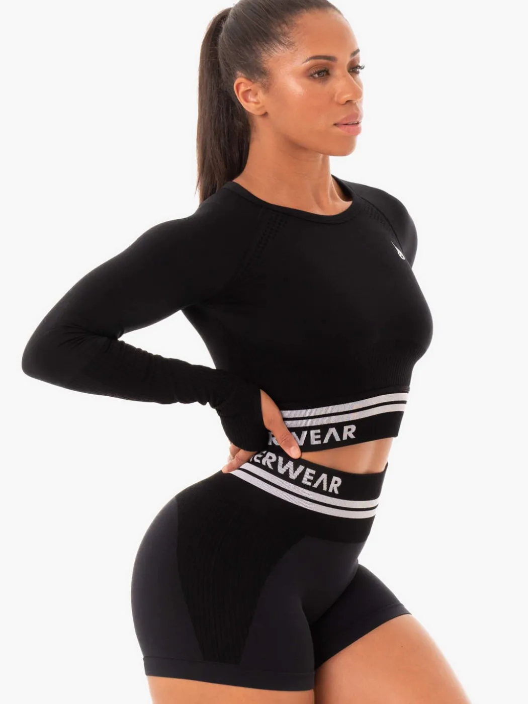 Freestyle Seamless Long Sleeve Crop