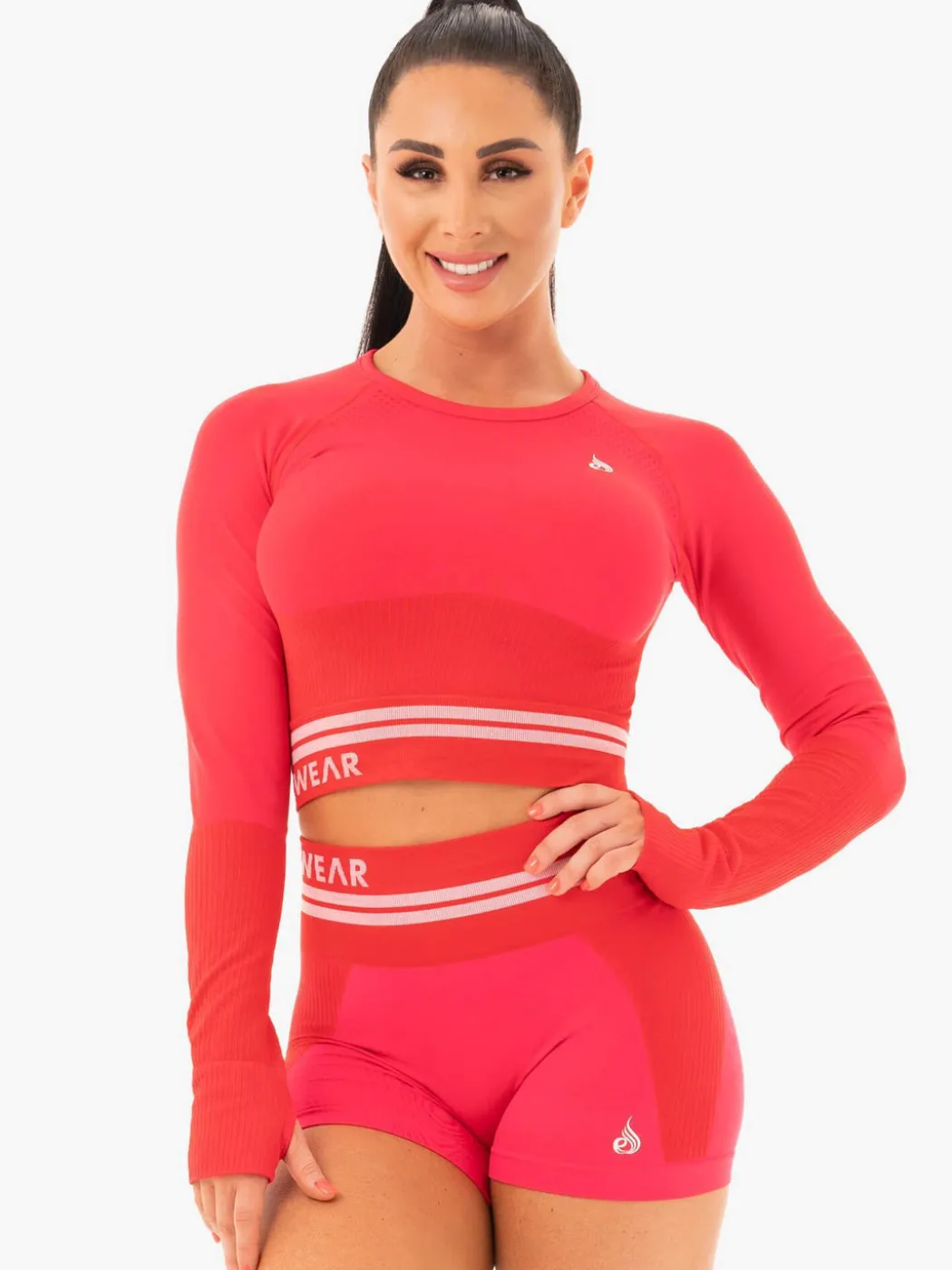 Freestyle Seamless Long Sleeve Crop