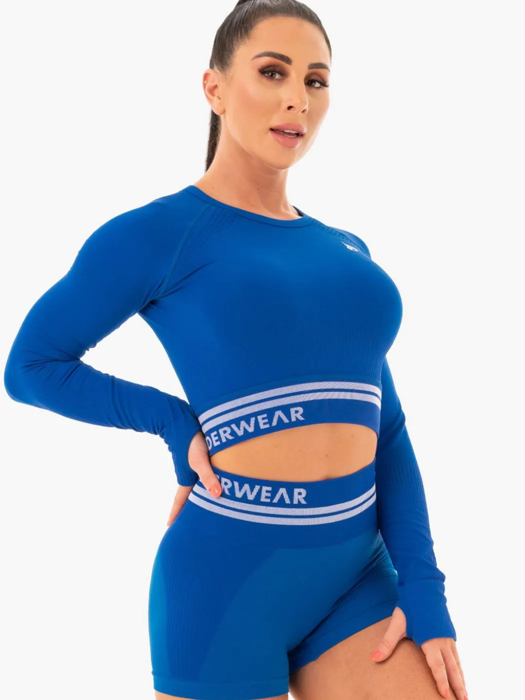 Freestyle Seamless Long Sleeve Crop
