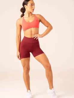 Honeycomb Scrunch Seamless Shorts