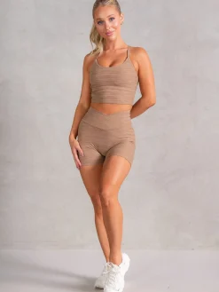 Icon Cross Over Scrunch Shorts