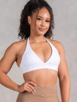 Icon V Neck Sports Bra