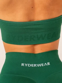 Lift Rib Seamless Halter Sports Bra