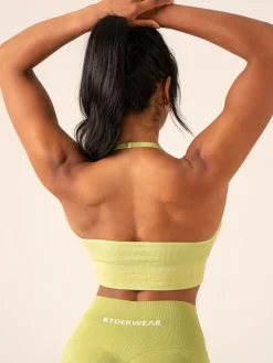 Lift Rib Seamless Halter Sports Bra
