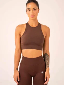 Lift Seamless High Neck Sports Bra