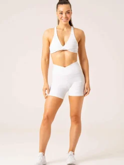 Momentum Cross Over Scrunch Shorts