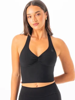 NKD Scrunch Halter Tank
