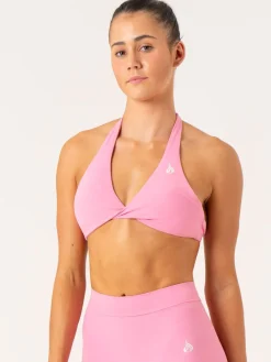 NKD Stonewash Halter Sports Bra