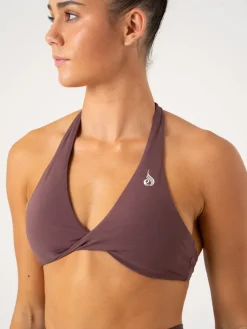 NKD Stonewash Halter Sports Bra