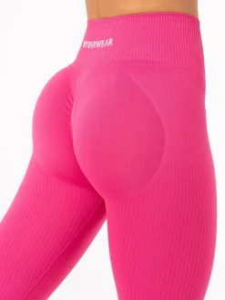 Rib Scrunch Seamless Leggings
