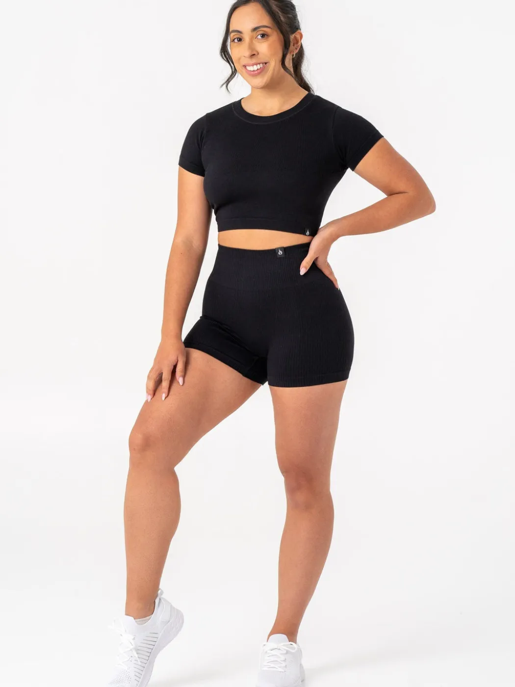 Rib Scrunch Seamless Shorts