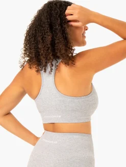 Rib Seamless Sports Bra