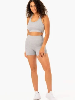 Rib Seamless Sports Bra