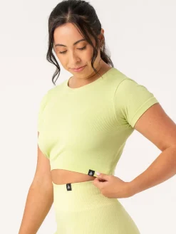 Rib Seamless T-Shirt