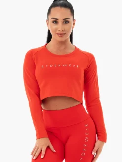 Staples Cropped Sweater