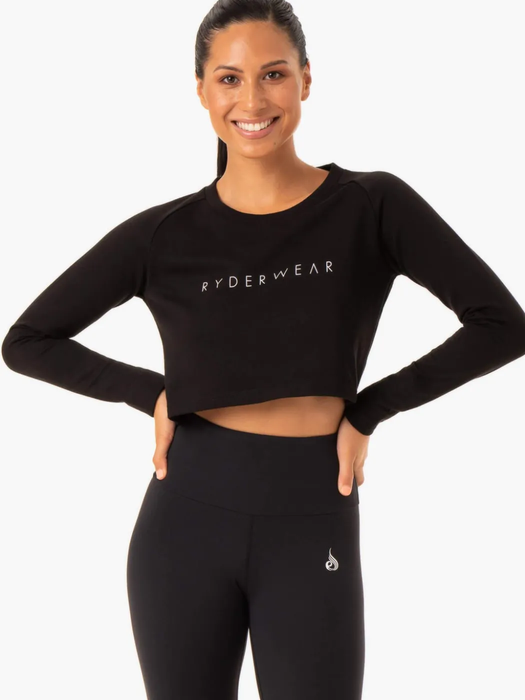 Staples Cropped Sweater