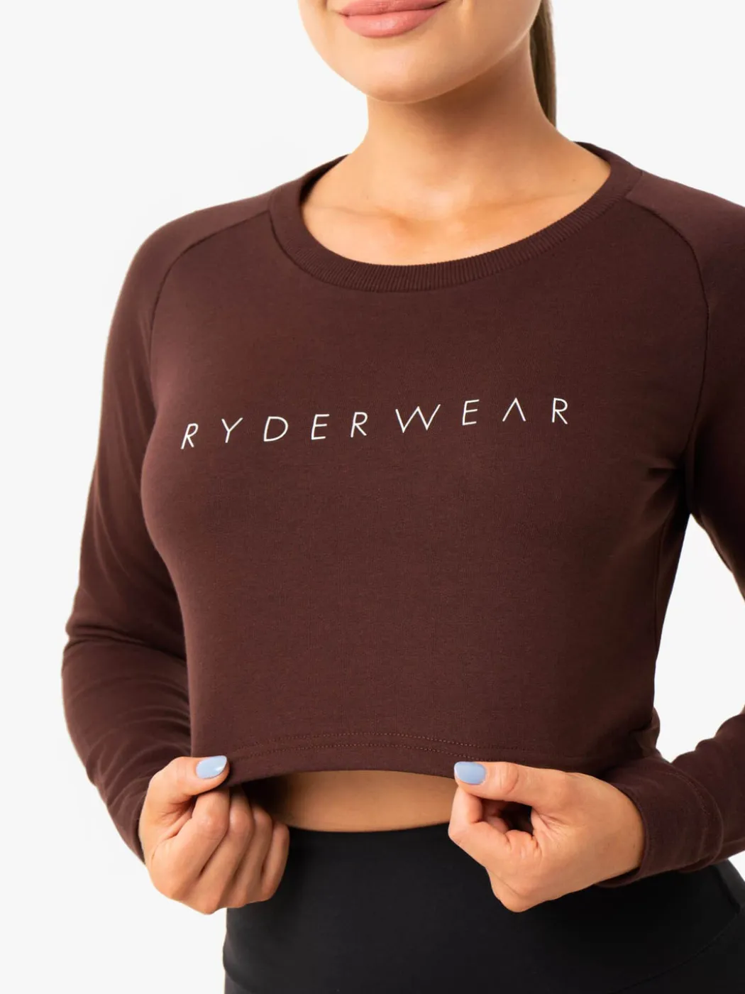 Staples Cropped Sweater