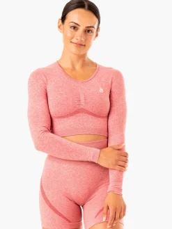 Staples Seamless Long Sleeve Top