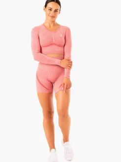 Staples Seamless Long Sleeve Top