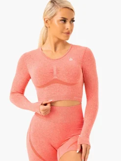 Staples Seamless Long Sleeve Top