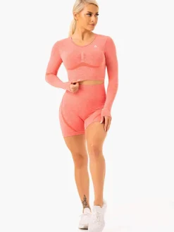 Staples Seamless Long Sleeve Top