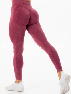 Stonewash Scrunch Seamless Leggings