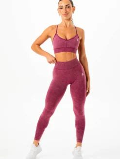 Stonewash Scrunch Seamless Leggings