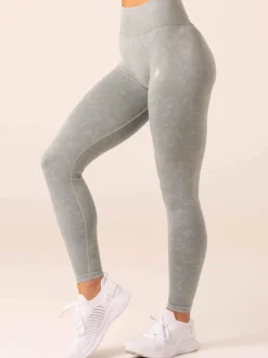 Stonewash Scrunch Seamless Leggings