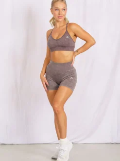 Stonewash Scrunch Seamless Shorts