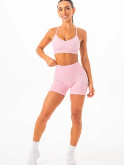 Stonewash Scrunch Seamless Shorts