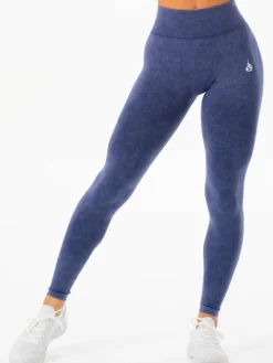 Stonewash Scrunch Seamless Leggings