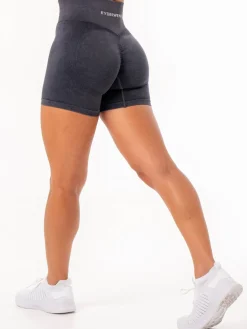 Stonewash Scrunch Seamless Shorts