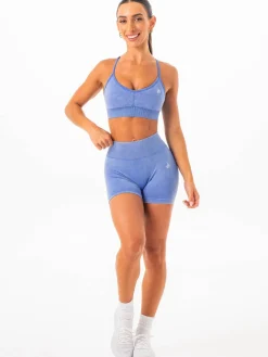 Stonewash Scrunch Seamless Shorts