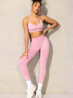 Stonewash Scrunch Seamless Leggings