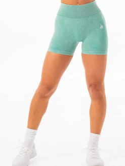 Stonewash Scrunch Seamless Shorts