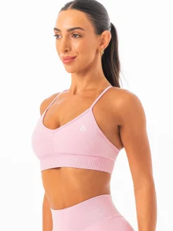 Stonewash Seamless Sports Bra