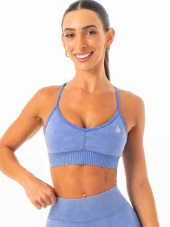 Stonewash Seamless Sports Bra