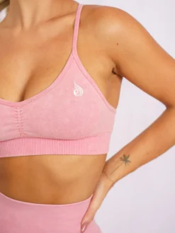 Stonewash Seamless Sports Bra