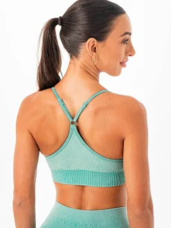Stonewash Seamless Sports Bra