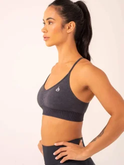 Stonewash Seamless Sports Bra