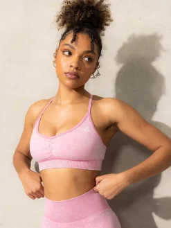Stonewash Seamless Sports Bra