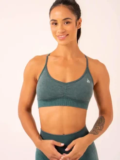 Stonewash Seamless Sports Bra