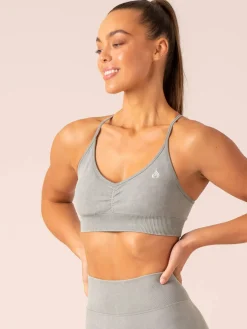 Stonewash Seamless Sports Bra
