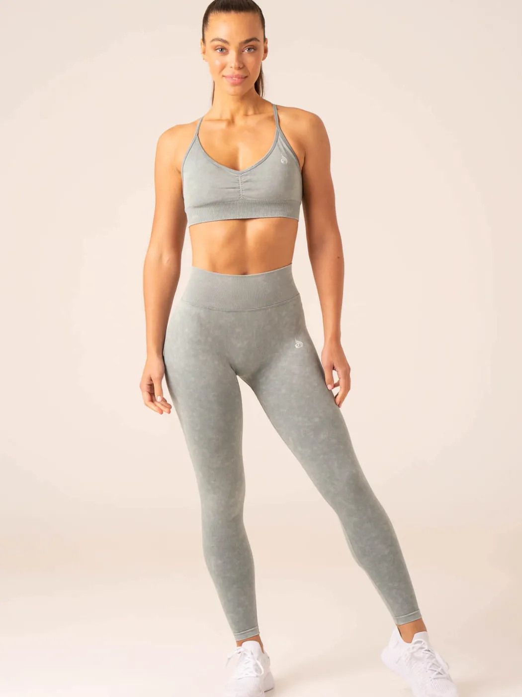Stonewash Seamless Sports Bra