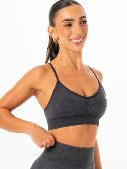 Stonewash Seamless Sports Bra