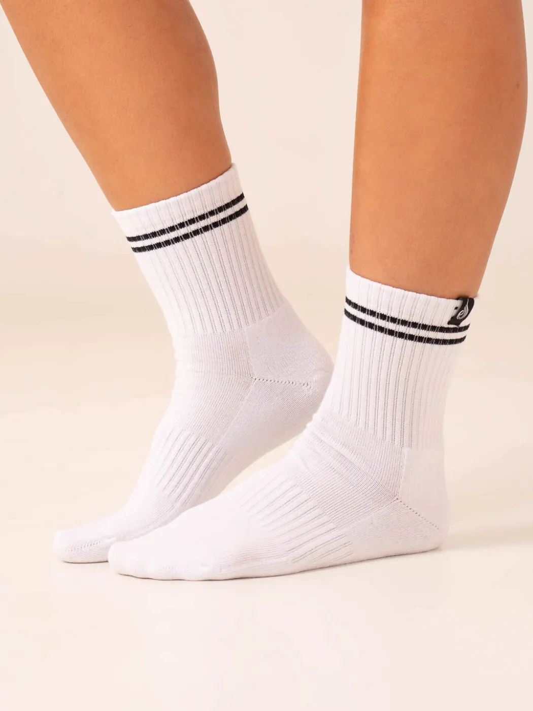 Stripe Crew Socks